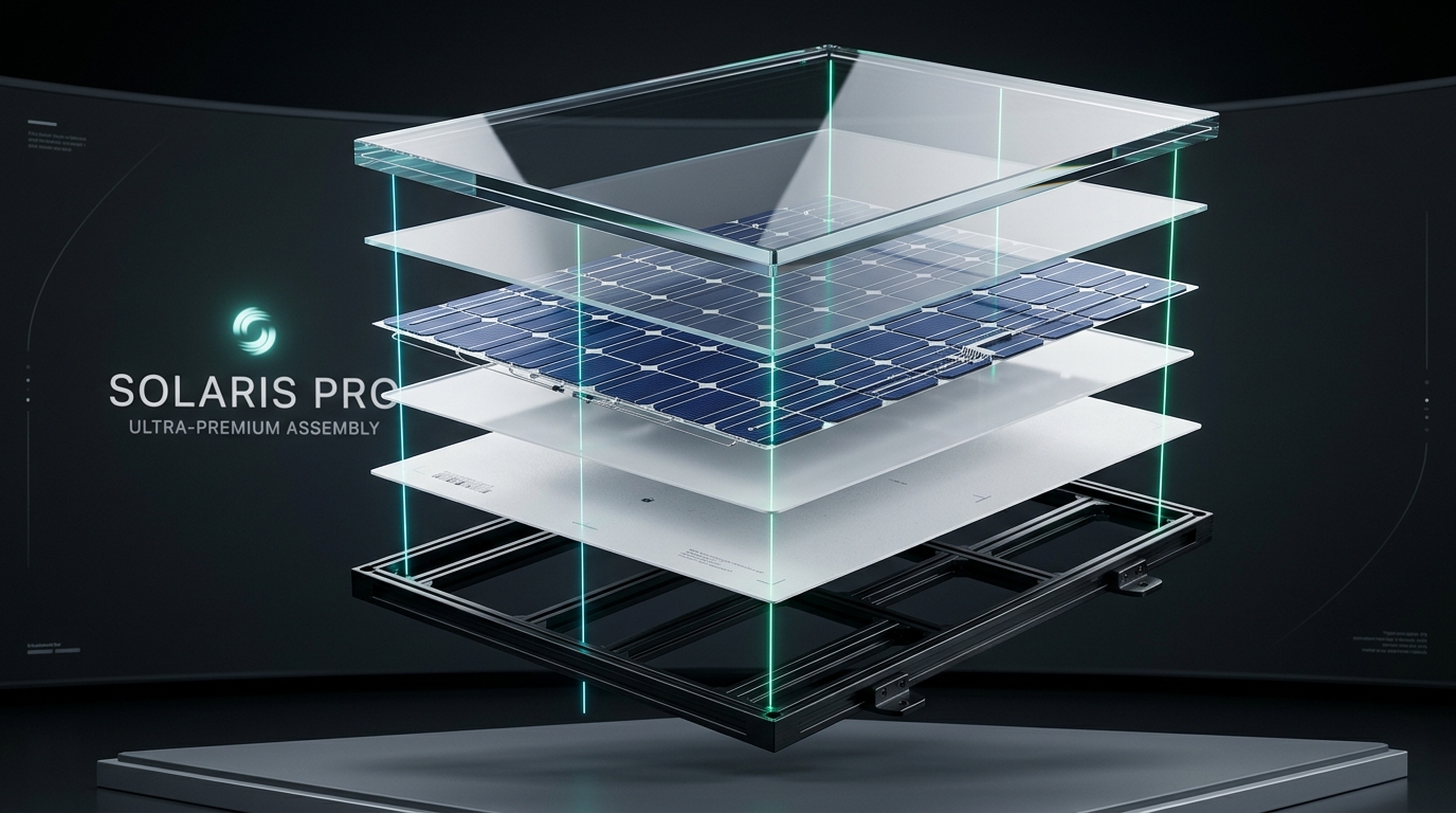 Exploded Solar Assembly